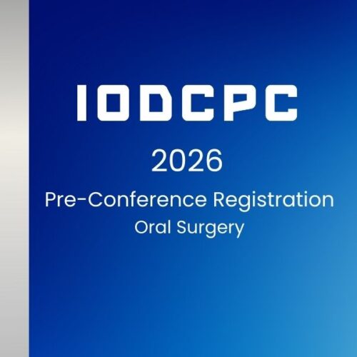 iodcpc26_pre_OMDR IODCPC 2026 – Pre-Conference: Oral Surgery