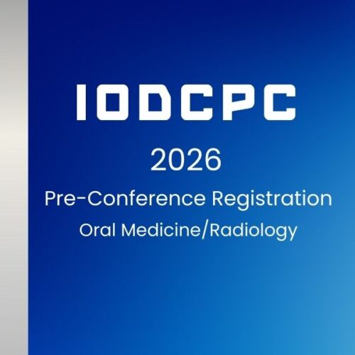 iodcpc26_pre_OS IODCPC 2026 – Pre-Conference: Oral Medicine/Radiology